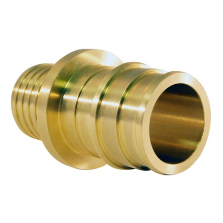Apollo PEX-A 1/2 in. Expansion PEX in to X 1/2 in. D Barb Brass Coupling EPXBC1212